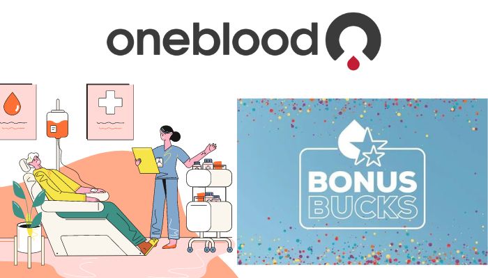 OneBloodRewards Bonus Bucks