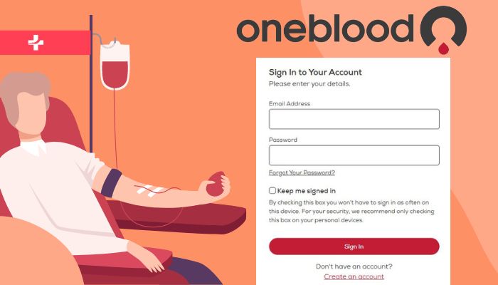 OneBloodRewards Login